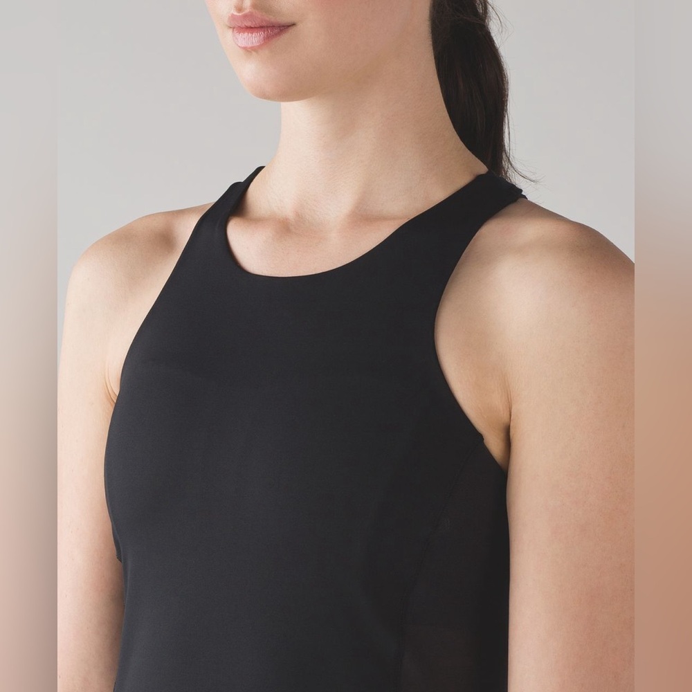 Lululemon Body Con Tank Black Size 6 - Picture 6 of 7